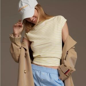 🆕 🍋 Pilcro 🍋 Striped Tee. Size S